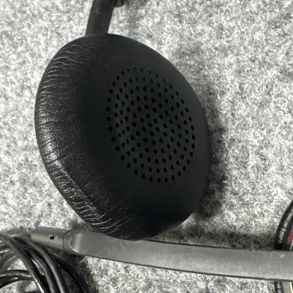 Plantronics Blackwire C520-M Stereo Computer Headset USB Connection Black TESTED